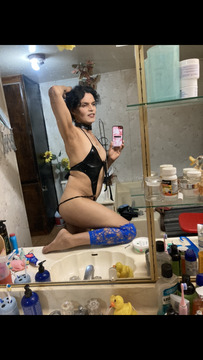 Leather bikini photo 6